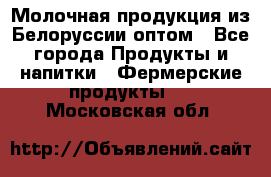 Молочная продукция из Белоруссии оптом - Все города Продукты и напитки » Фермерские продукты   . Московская обл.